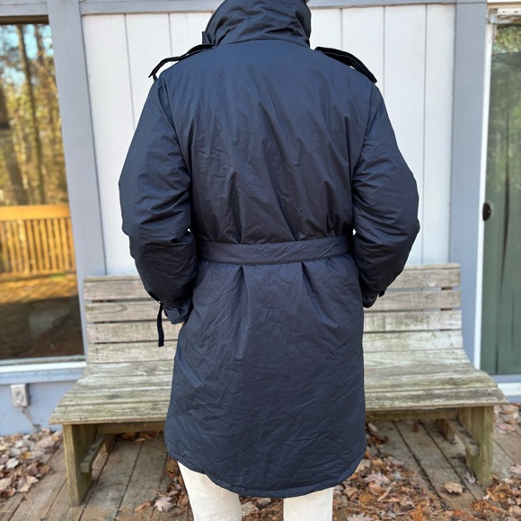 BLOOMINGDALE’S—Peterborough Row—Men’s 46—Down Overcoat Puffer—VTG—Singapore—RARE - Picture 11 of 16